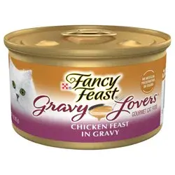 Purina Fancy Feast Gravy Lovers Chicken Feast in Gravy Gourmet Cat Food in Wet Cat Food Gravy