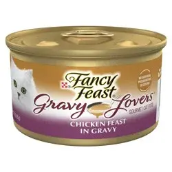 Fancy Feast Purina Fancy Feast Gravy Lovers Chicken Feast in Gravy Gourmet Cat Food in Wet Cat Food Gravy