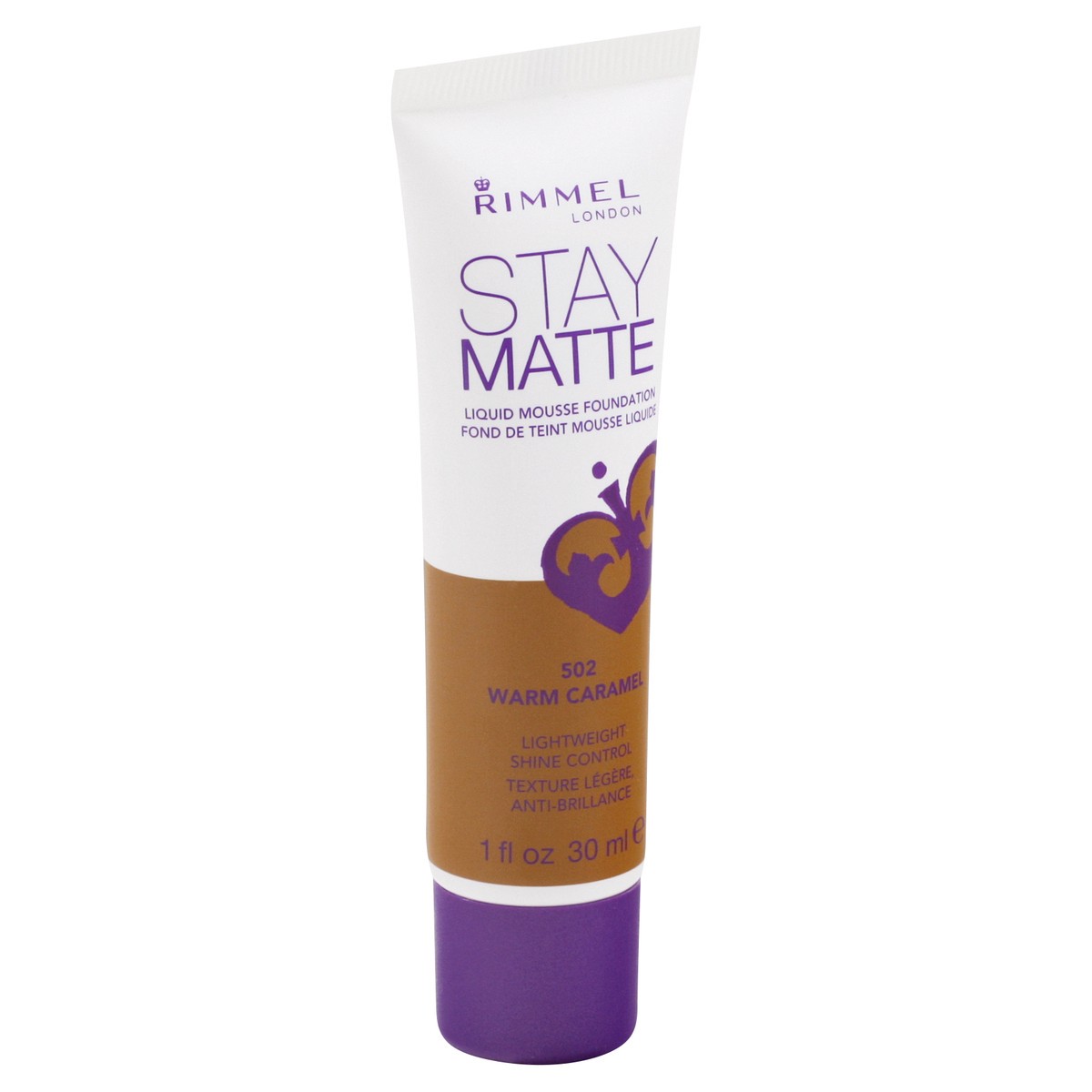 slide 3 of 12, Rimmel Stay Matte Warm Caramel 502 Liquid Mousse Foundation 1 oz, 1 fl oz