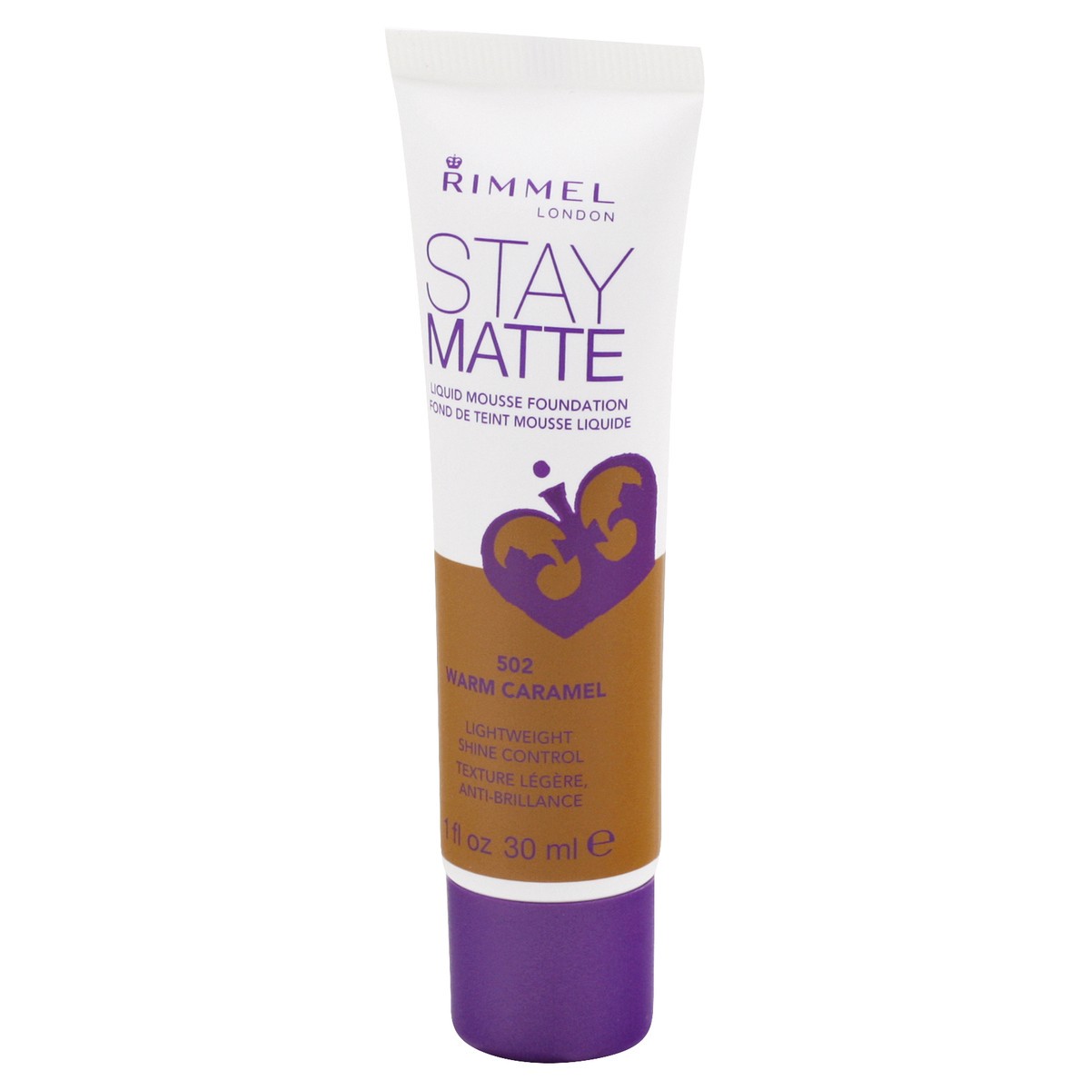 slide 11 of 12, Rimmel Stay Matte Warm Caramel 502 Liquid Mousse Foundation 1 oz, 1 fl oz
