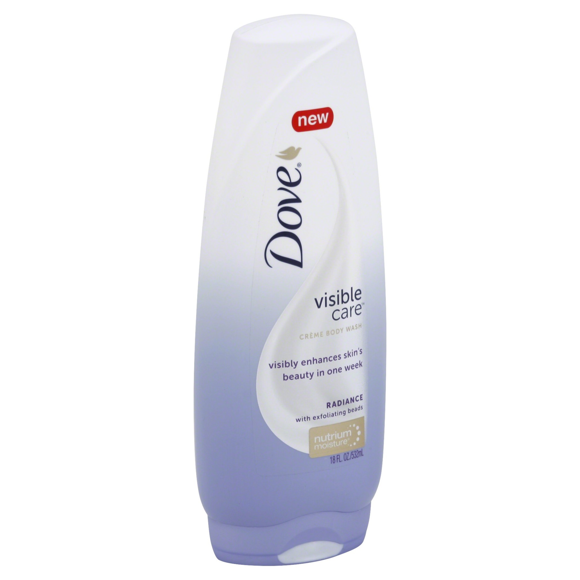 slide 1 of 1, Dove Body Wash, Creme, Radiance, 18 oz