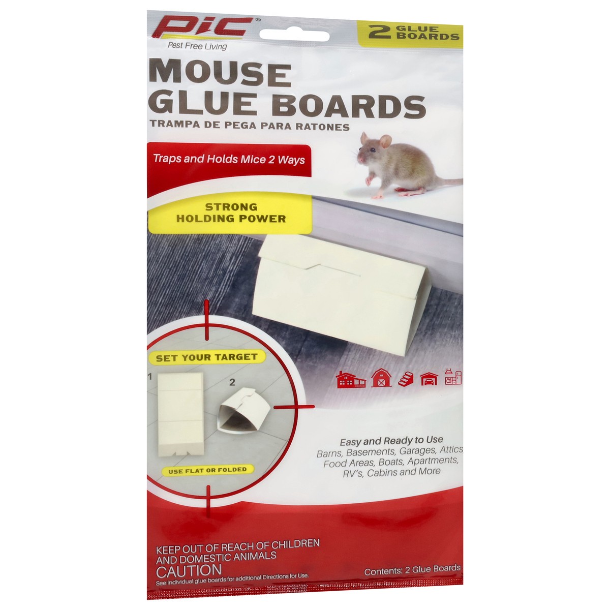 slide 8 of 11, PIC Mouse Glue Boards 2 ea, 2 ct