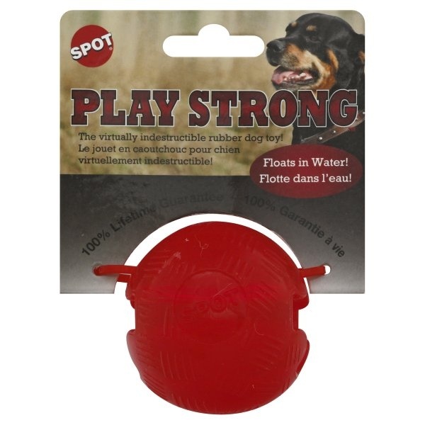 slide 1 of 1, Spot Rubber Ball Toy, 1 ct