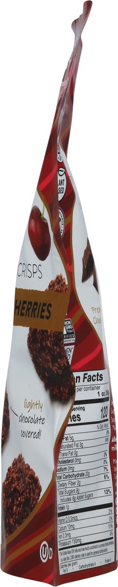 slide 8 of 14, Undercover Dark Chocolate + Cherries Chocolate Quinoa Crisps Mini 3.0 oz, 3 oz