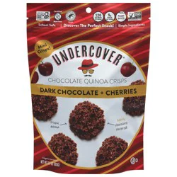 Undercover Dark Chocolate + Cherries Chocolate Quinoa Crisps Mini 3.0 oz