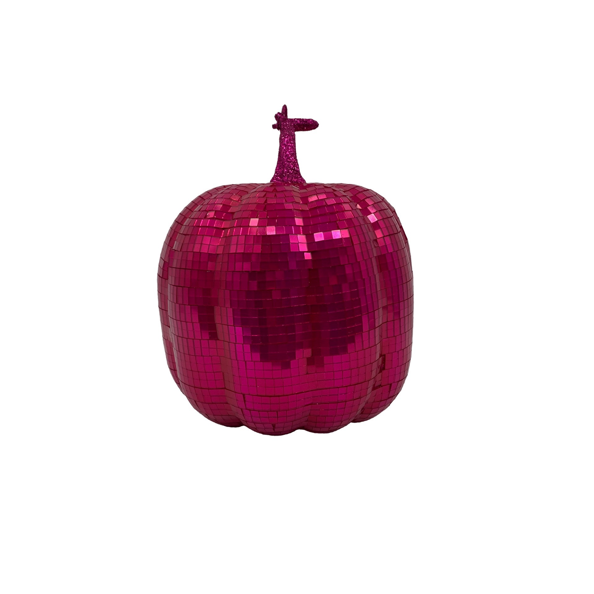 slide 2 of 3, 7.75" Disco Pumpkin Tabletop Decor By Ashland, 4.75 in x 7 in x 6.75 in