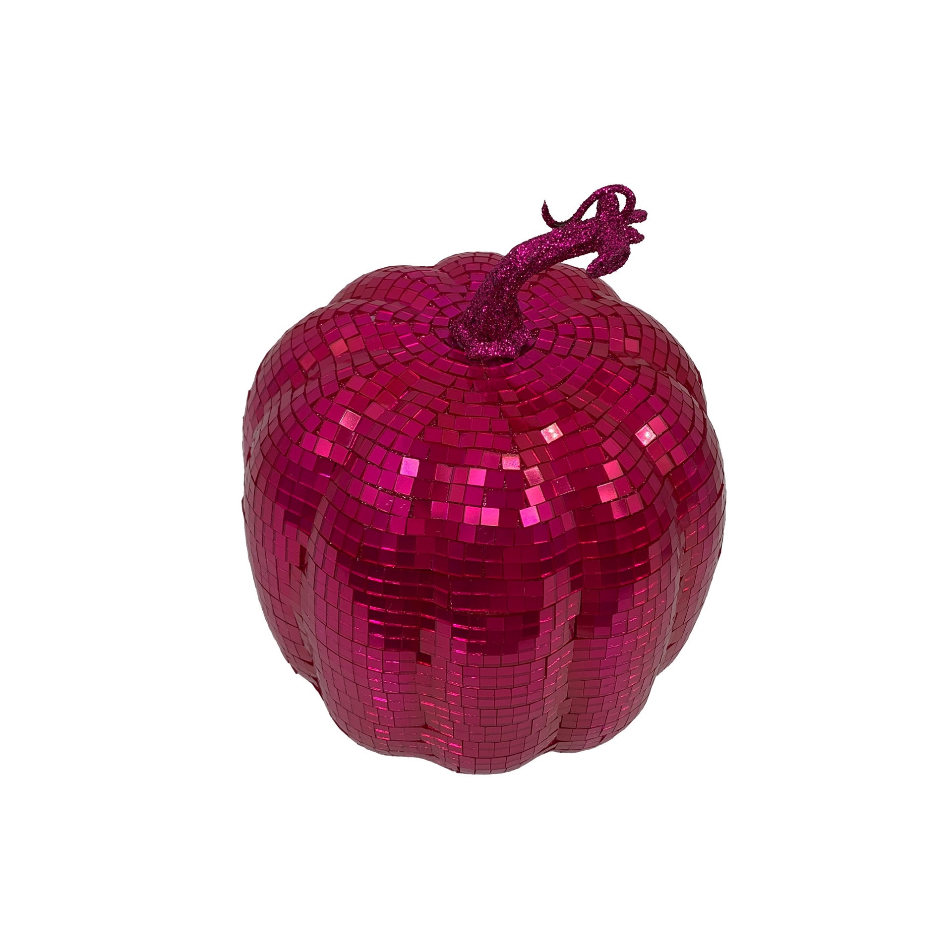 slide 3 of 3, 7.75" Disco Pumpkin Tabletop Decor By Ashland, 4.75 in x 7 in x 6.75 in