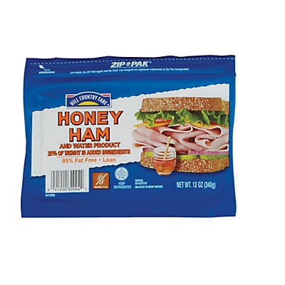 slide 1 of 1, Hill Country Fare Honey Ham, 12 oz