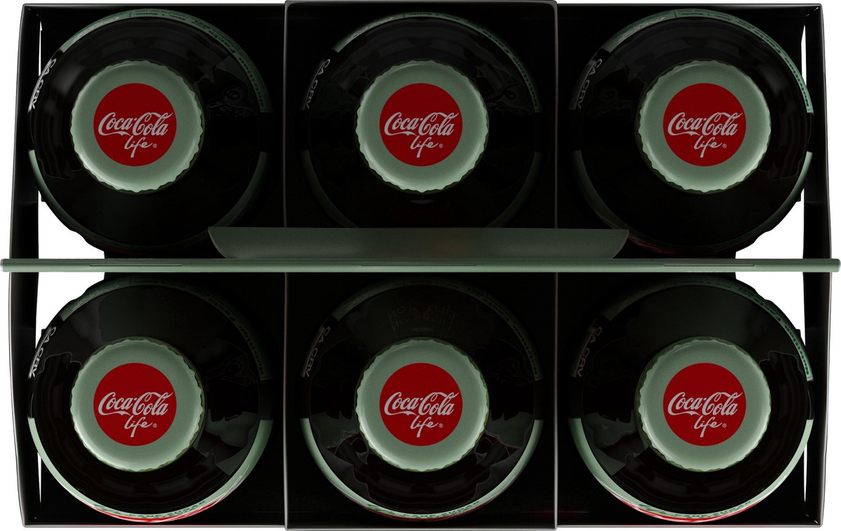 slide 10 of 10, Coca-Cola Life Cola 6 ea, 6 ct; 8 fl oz