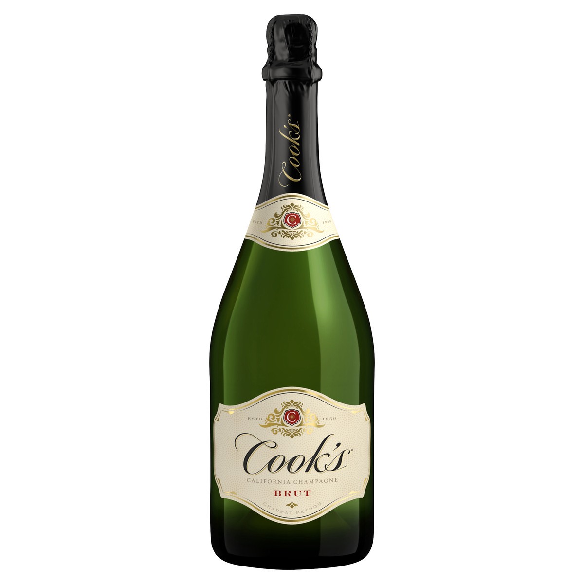 slide 1 of 7, Cook's California Champagne Brut White Sparkling Wine, 750 ml
