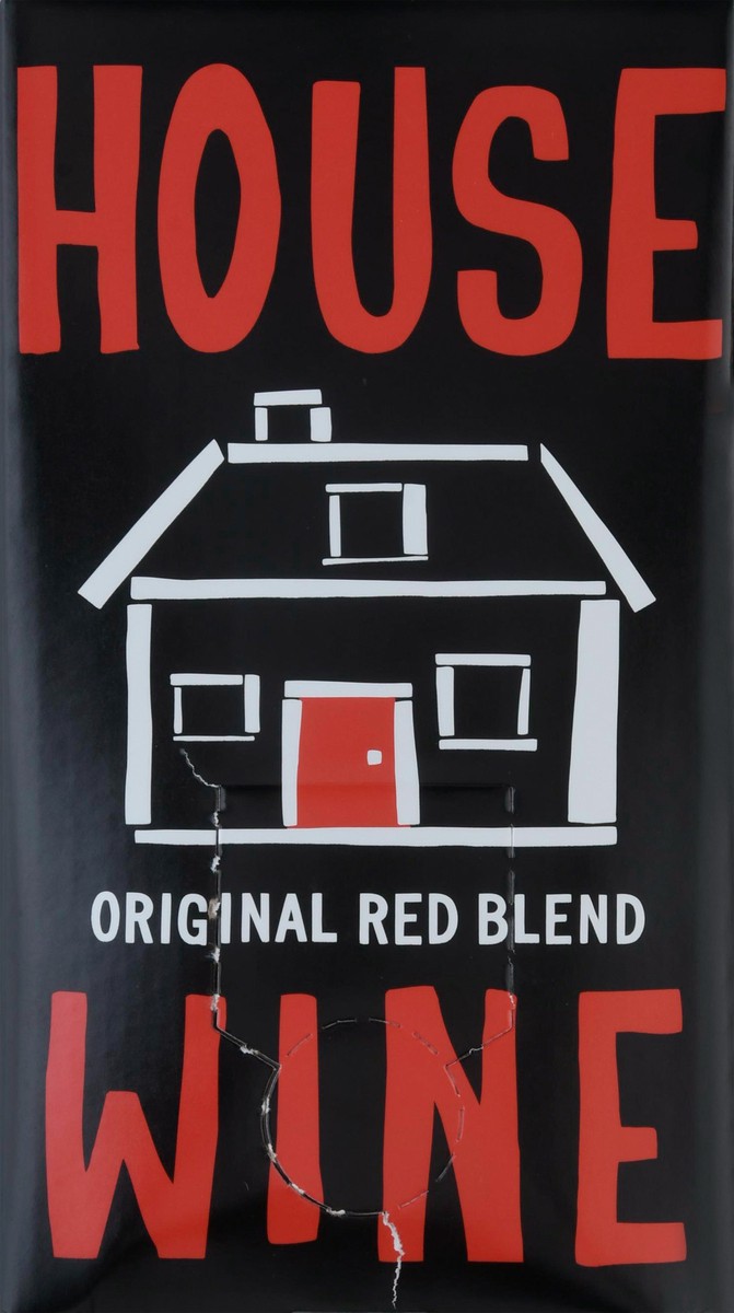 slide 1 of 9, House Wine Original Red Blend 3 lt, 3 liter