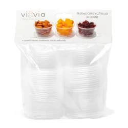 Viovia 3 Ounce Tasting Cups, 30 Count
