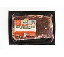 slide 1 of 1, SunFed Ranch Grass Fed Beef Ribeye Steak Boneless Service Case, per lb