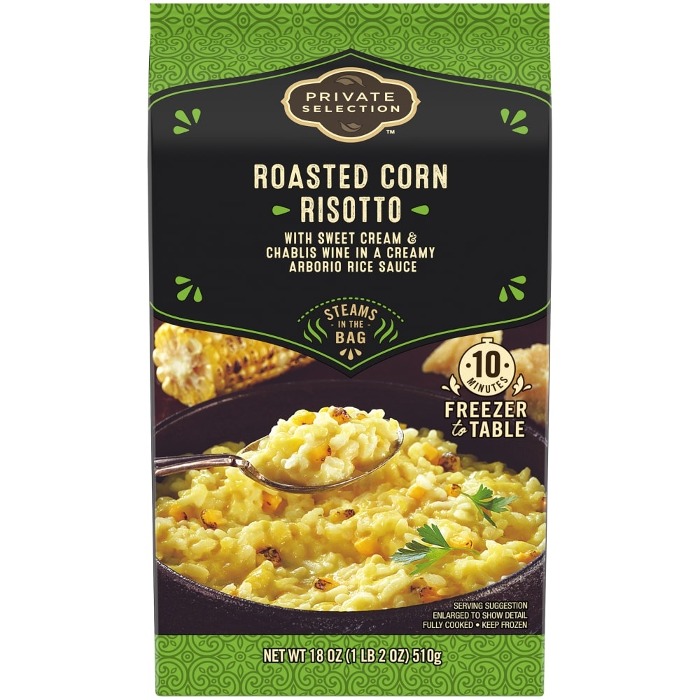 slide 1 of 1, Private Selection Roasted Corn Risotto, 18 oz