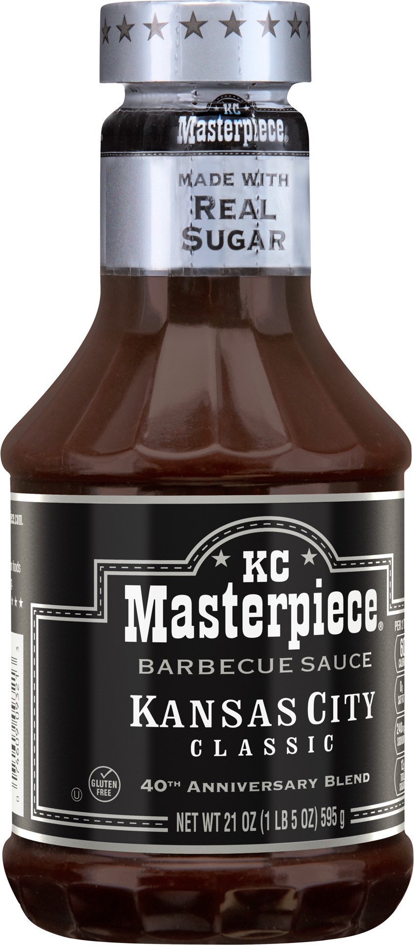 slide 3 of 5, KC Masterpiece Kansas City Classic Barbecue Sauce, 21 Ounces, 21 oz