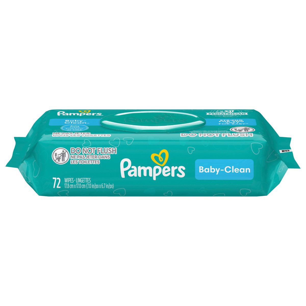 slide 11 of 21, Pampers Baby Clean Wipes Baby Fresh Scented 1X Pop-Top 72 Count, 72 ct