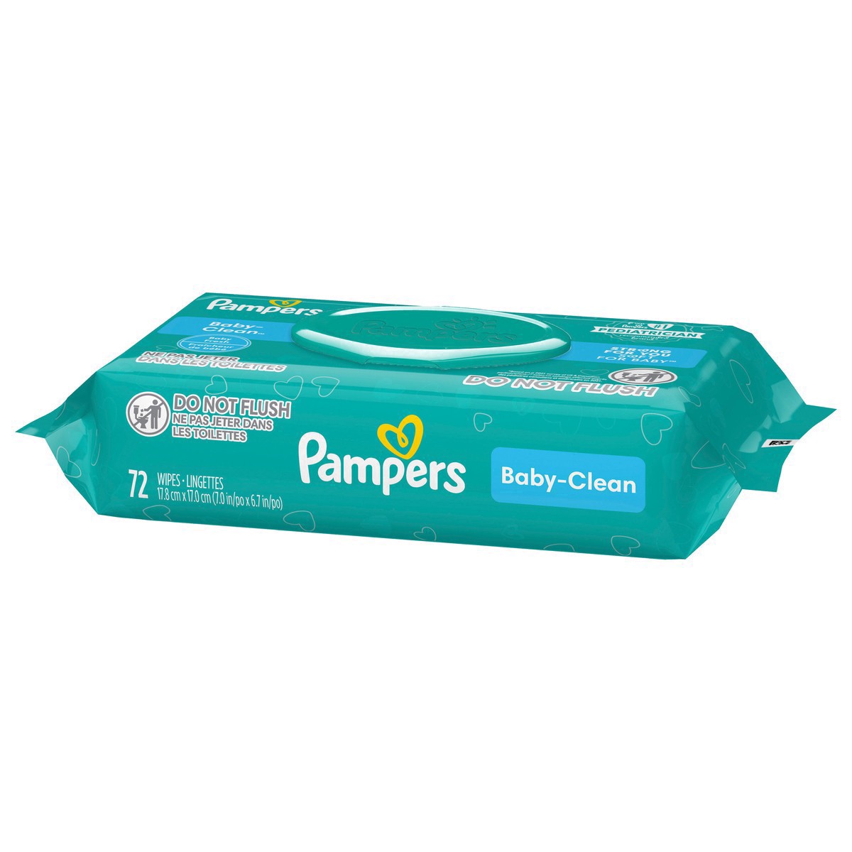 slide 5 of 21, Pampers Baby Clean Wipes Baby Fresh Scented 1X Pop-Top 72 Count, 72 ct