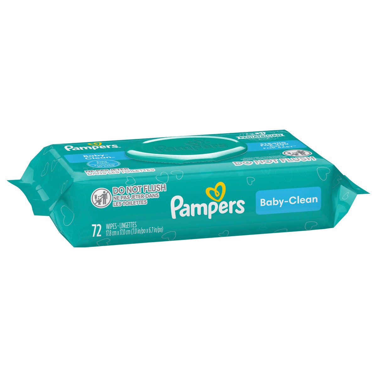 slide 6 of 21, Pampers Baby Clean Wipes Baby Fresh Scented 1X Pop-Top 72 Count, 72 ct