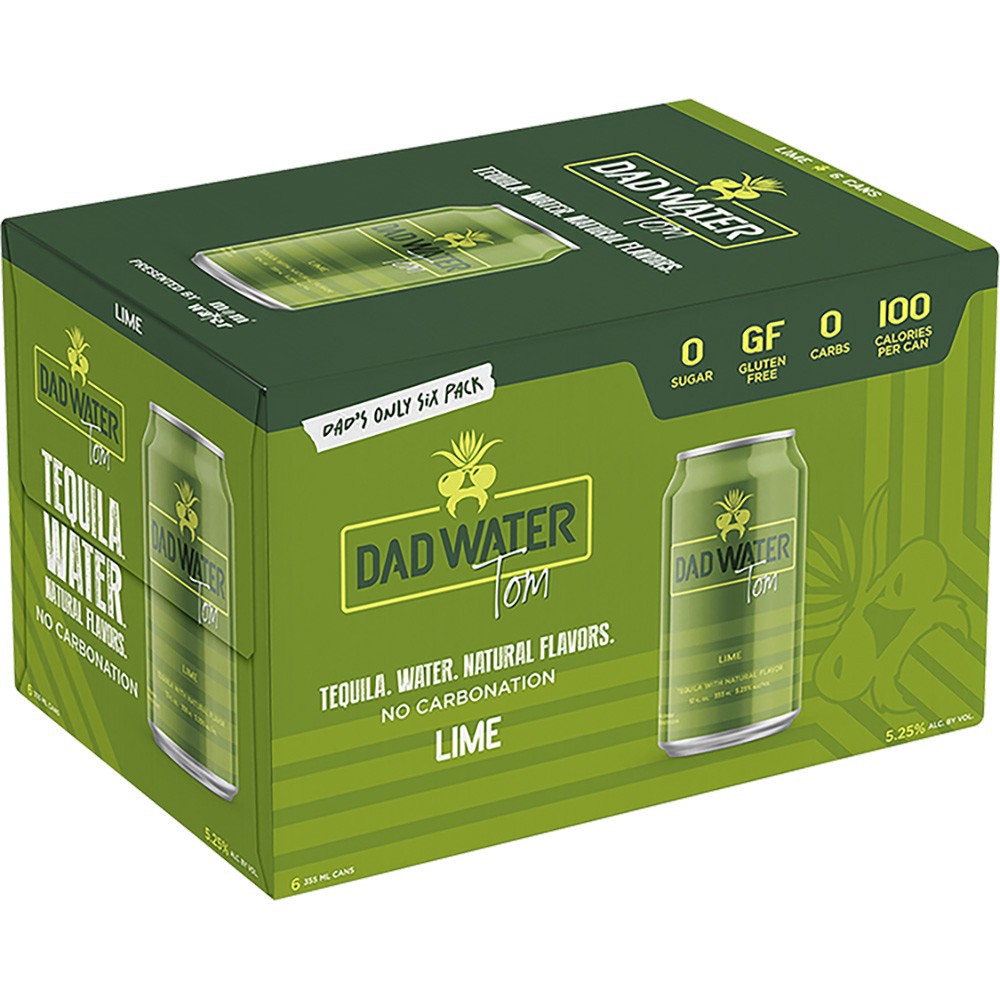 slide 1 of 1, Dad Water Tom, 6 ct; 12 oz