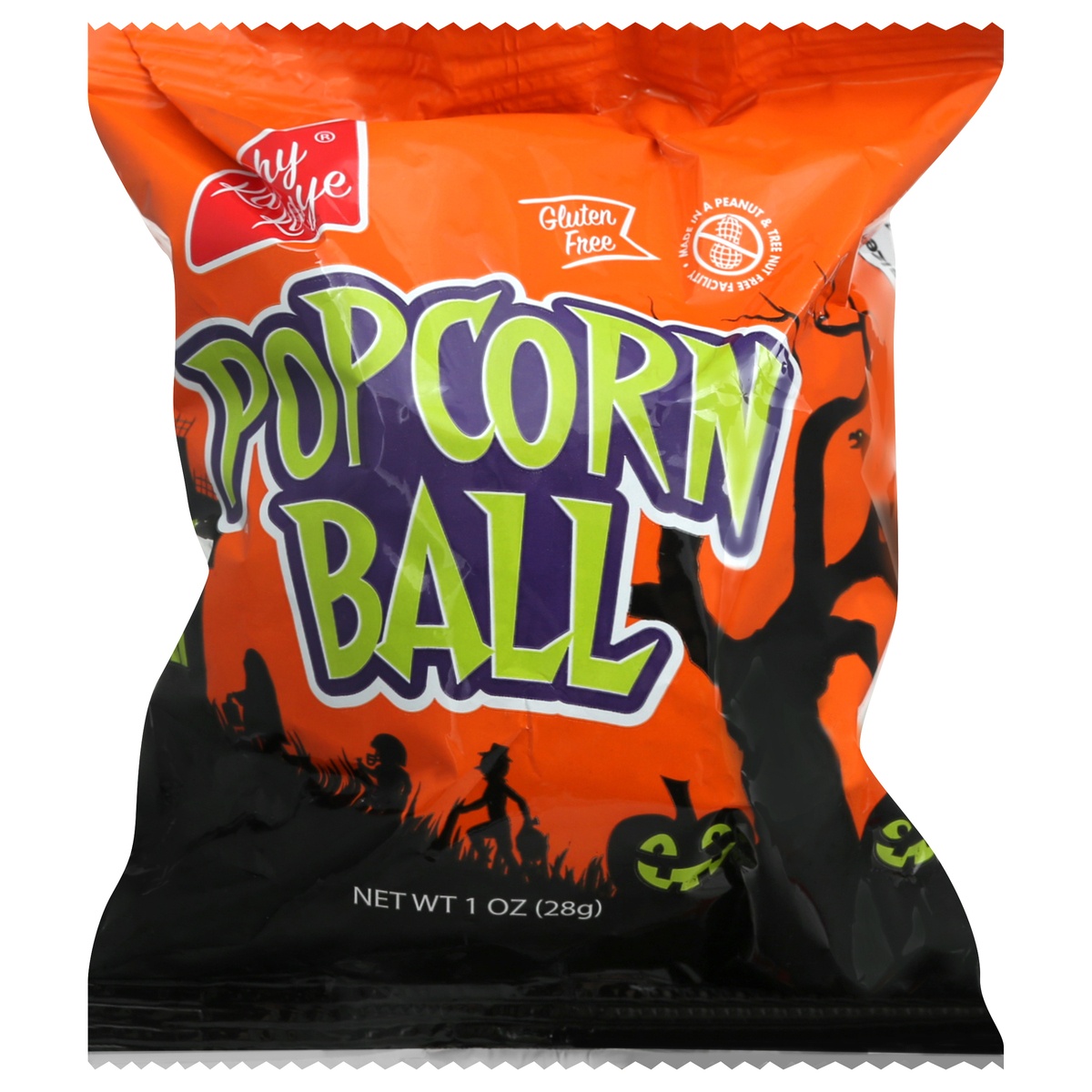 slide 1 of 1, Kathy Kaye Halloween Popcorn Balls, 1 oz