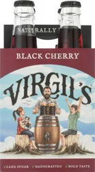 Virgil's Black Cherry Cream Soda - 4 ct