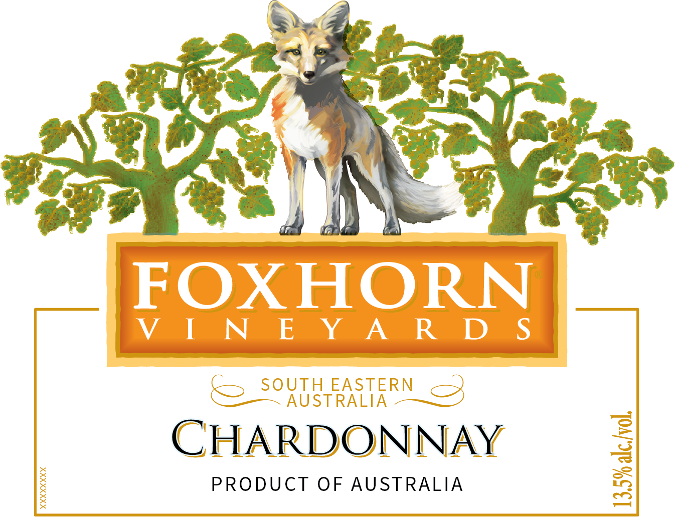 slide 3 of 3, Foxhorn Chardonnay, White Wine, South Eastern Australia, 1 ct, 1.5L Bottle, 1.50 liter