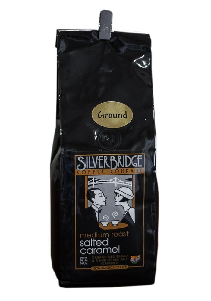 slide 1 of 1, Silver Bridge Coffee Salted Caramel - 12 oz, 12 oz