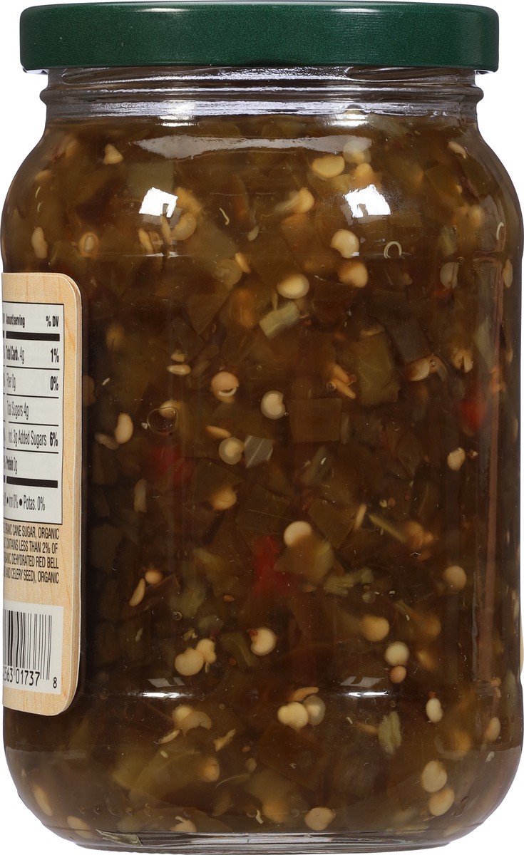 slide 3 of 9, Woodstock Organic Jalapeno Relish 16 fl oz, 16 fl oz