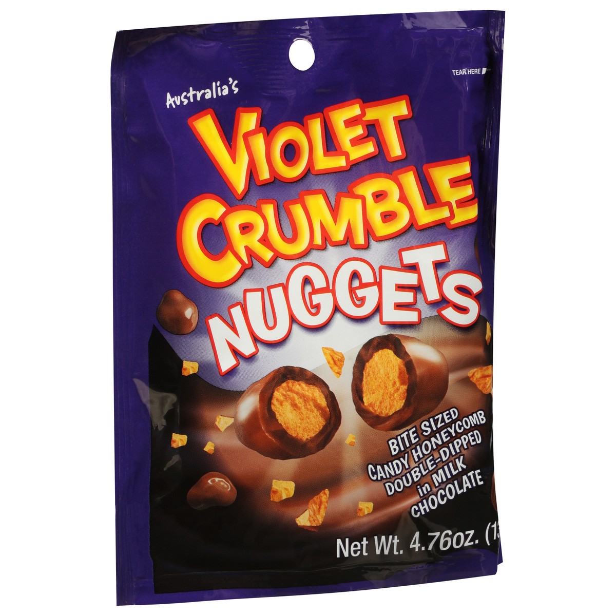 slide 3 of 14, Violet Crumble Nuggets Bite-Sized Honeycomb Candy 4.76 oz, 4.76 oz