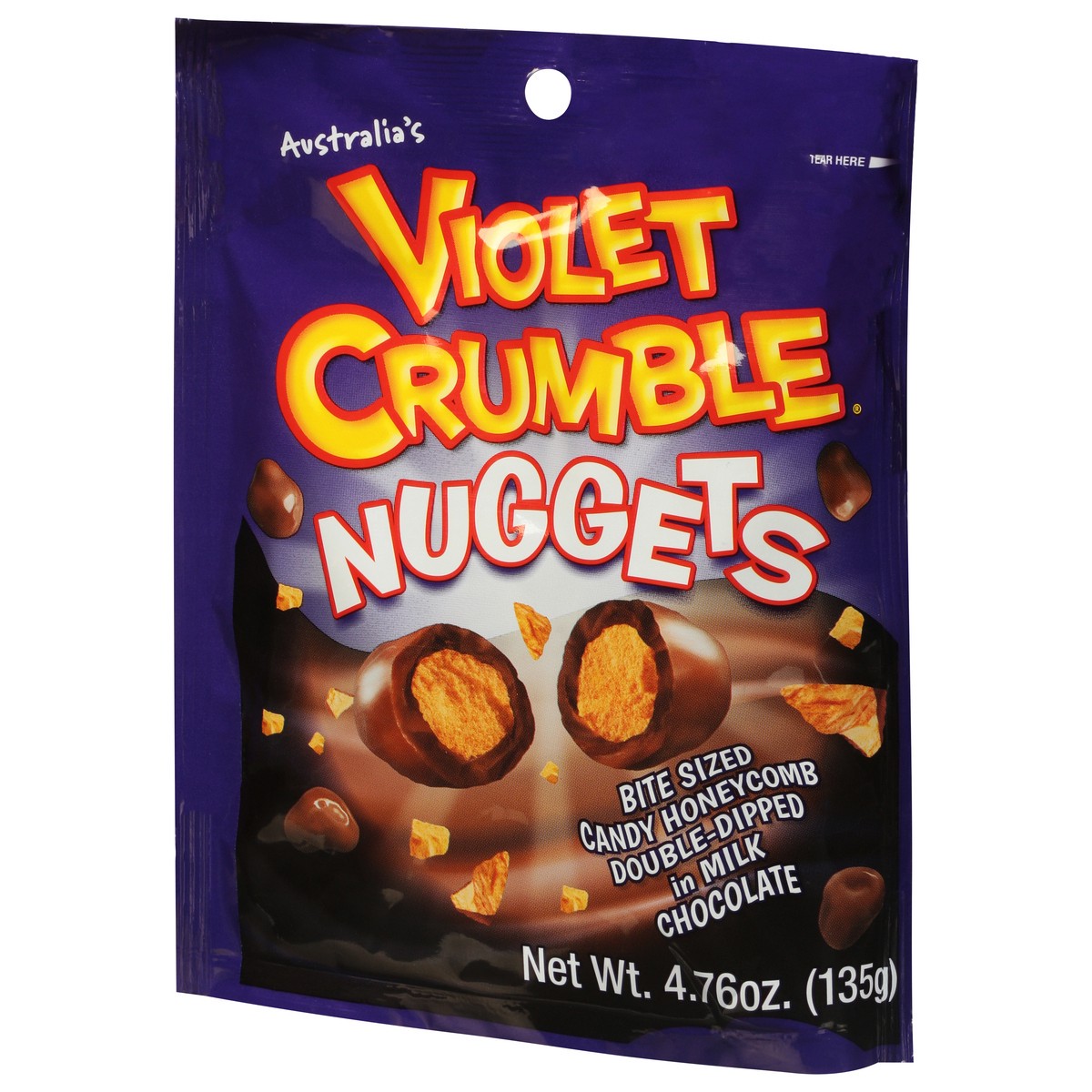 slide 8 of 14, Violet Crumble Nuggets Bite-Sized Honeycomb Candy 4.76 oz, 4.76 oz