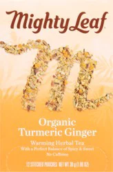 Mighty Leaf Tea Turmeric Ginger Tea - 12 ct