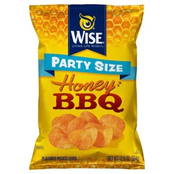 Wise Honey BBQ Potato Chips Party Size