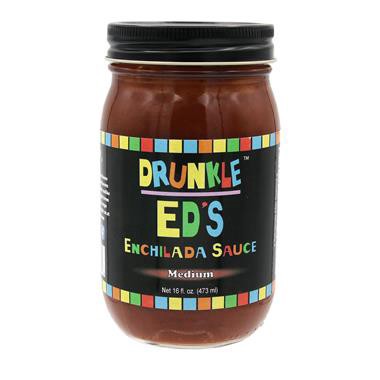 slide 1 of 1, Drunkle Eds Enchilada Sauce, 16 fl oz