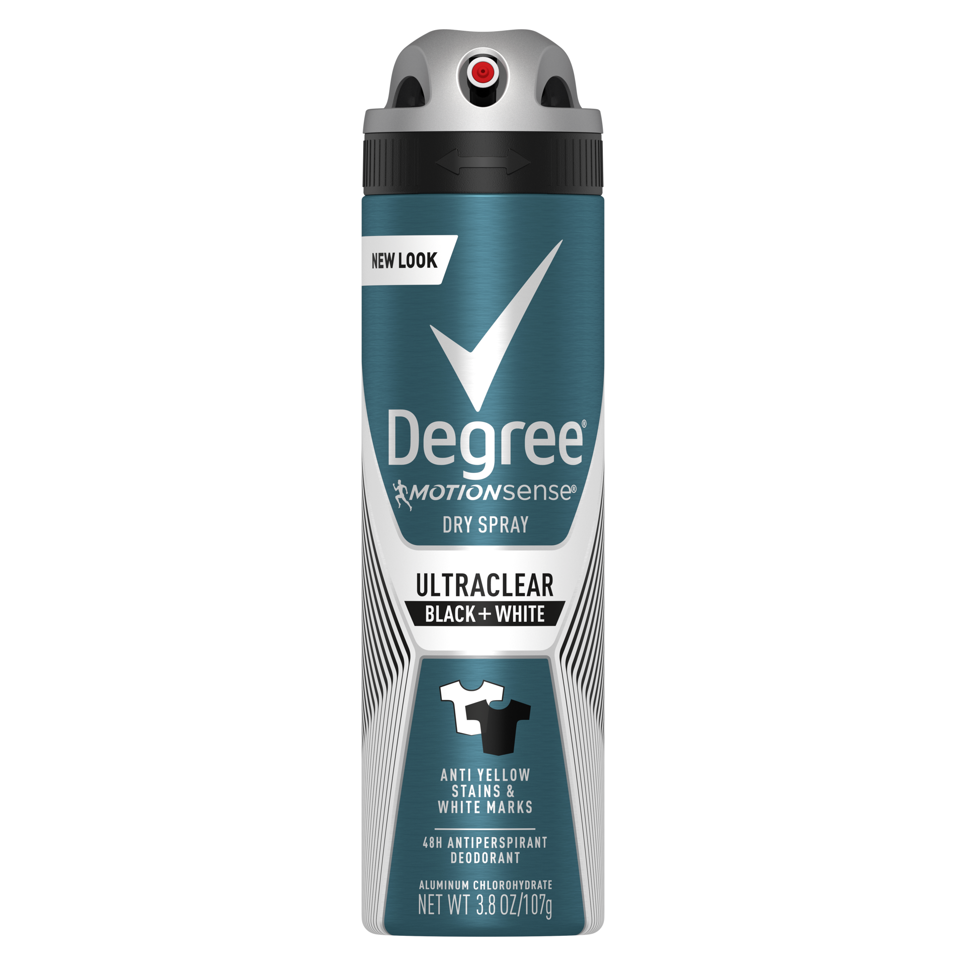 slide 6 of 7, Degree Men Antiperspirant Deodorant Dry Spray Black + White, 3.8 oz