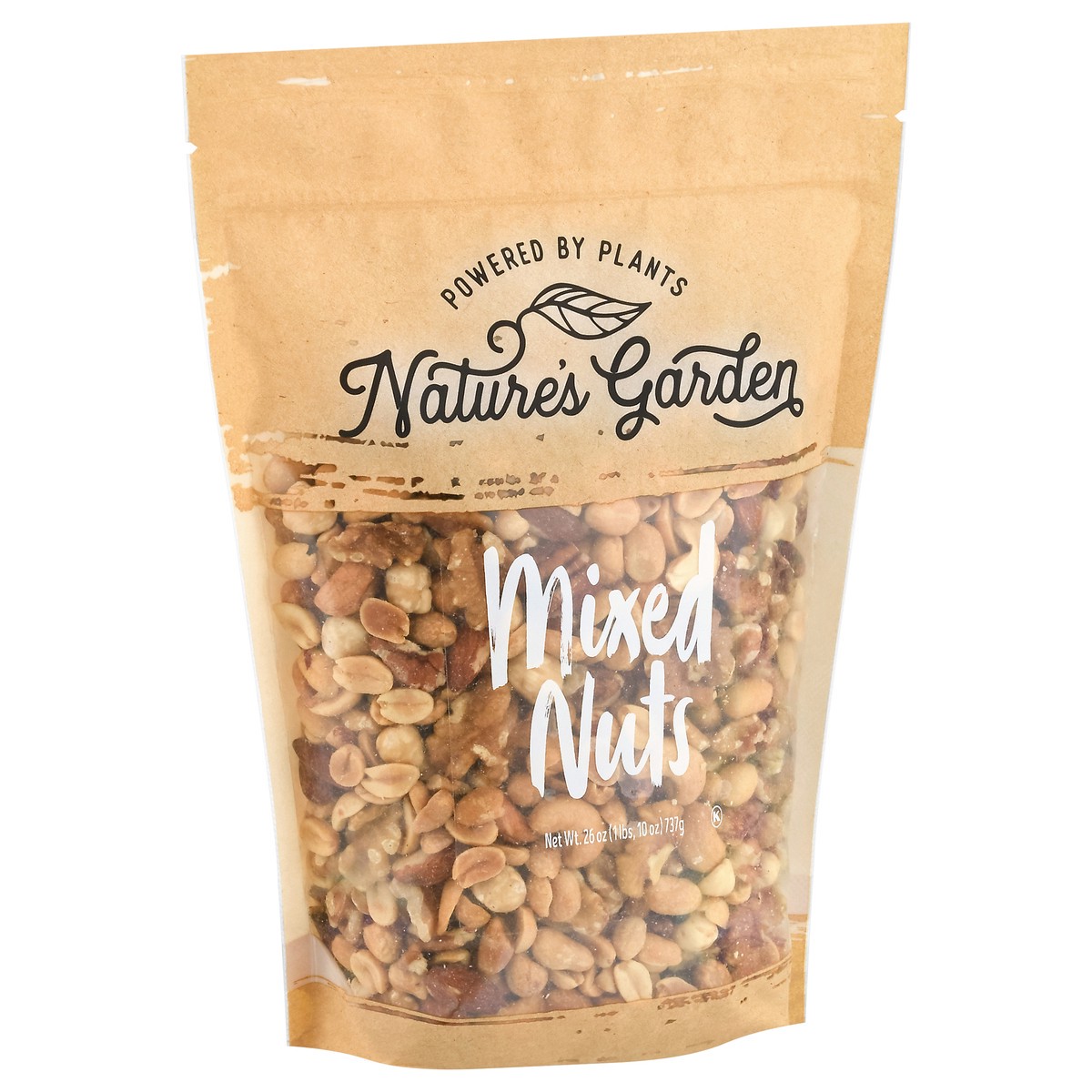 slide 9 of 15, Nature's Garden Mixed Nuts 26 oz, 26 oz