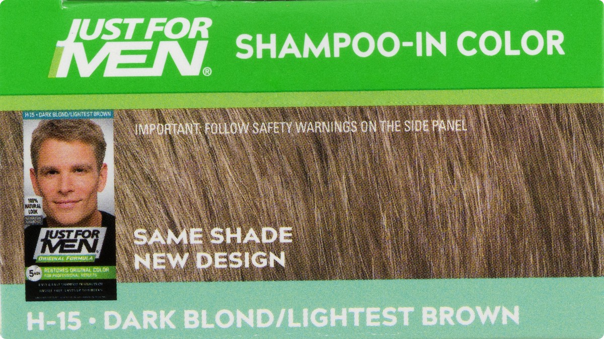 slide 3 of 9, Just for Men Shampoo In Color, 1 ct