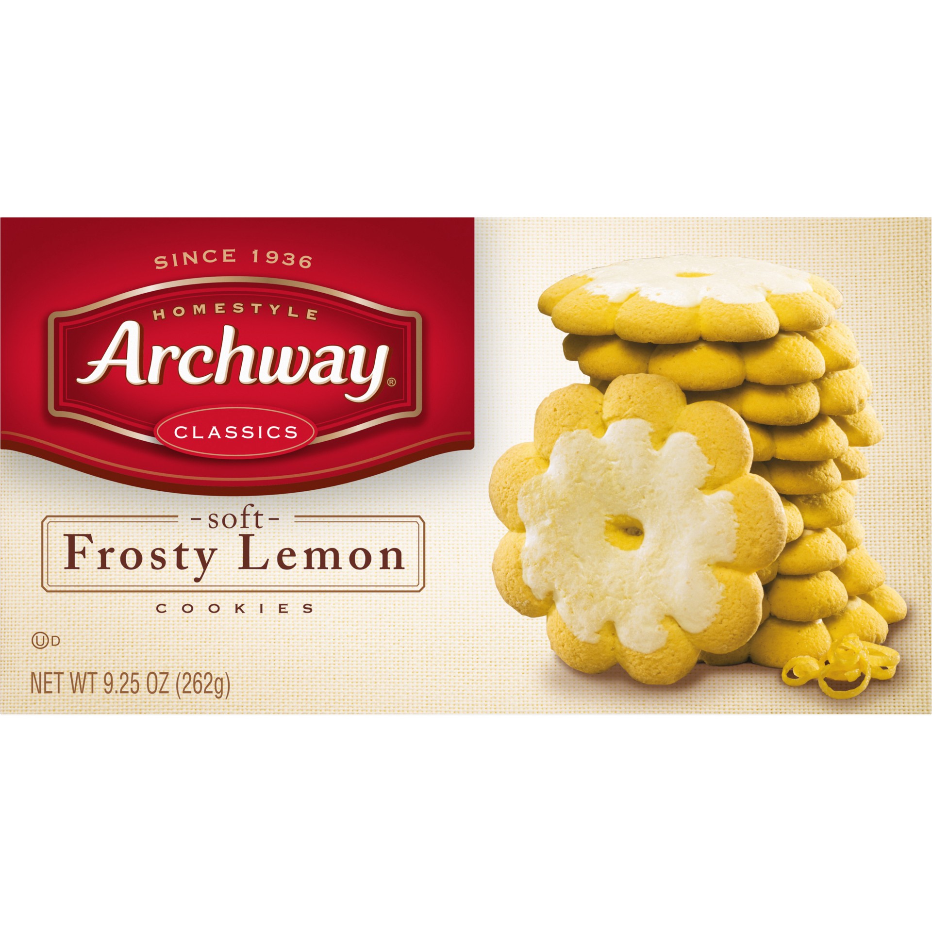 slide 5 of 7, Archway Cookies Frosty Lemon Soft Cookies, 9.25 oz