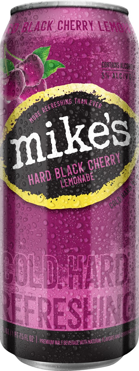 slide 2 of 9, Mike's Mikes Malt Beverage Hard Black Cherry, 23.5 fl oz