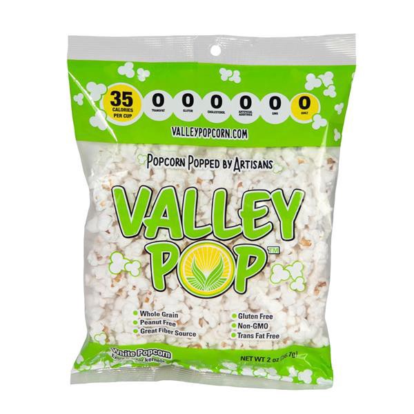 slide 1 of 1, Valley Popcorn White Popcorn, 2 oz