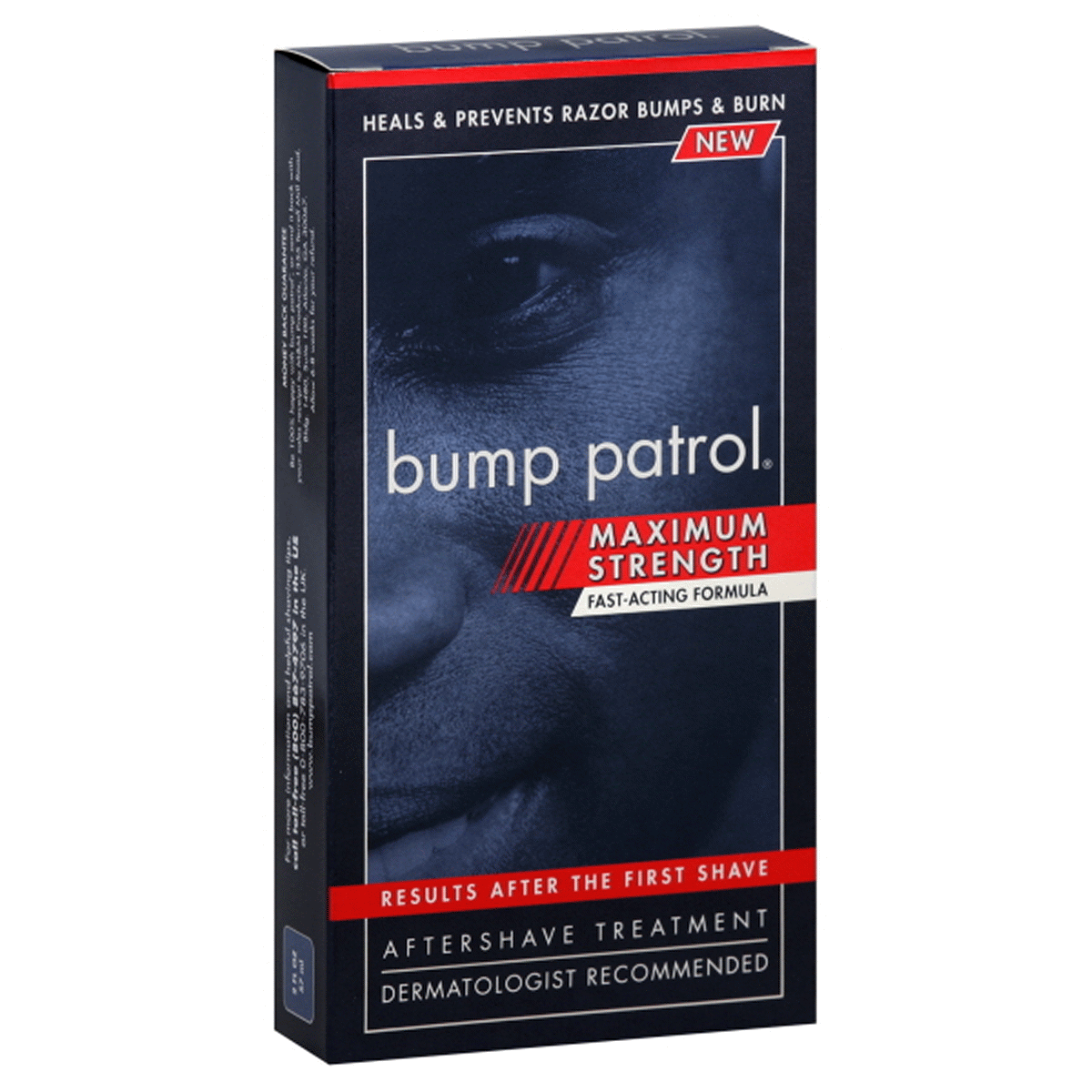 slide 1 of 1, bump patrol Maximum Strength Aftershave Treatment, 2 fl oz