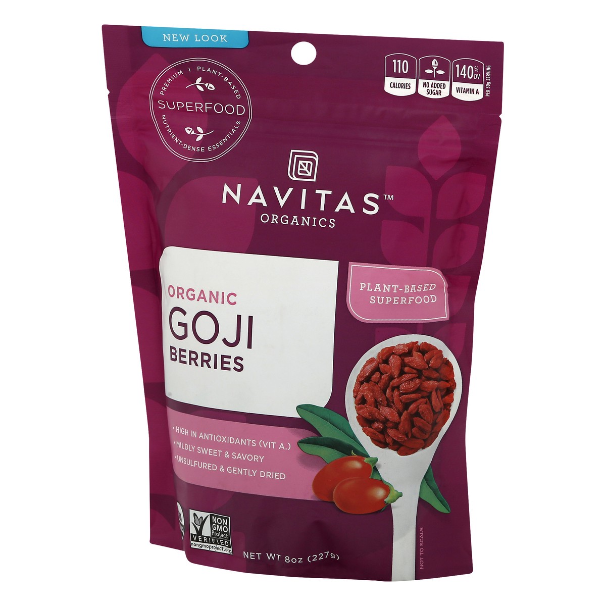 slide 5 of 9, Navitas Goji Berries Org, 8 oz