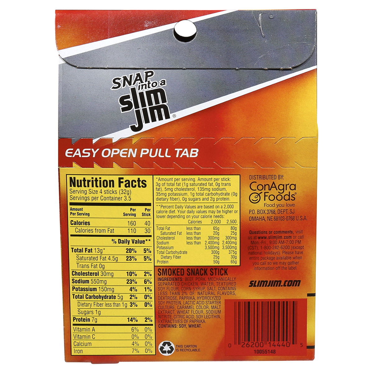 Slim Jim Original Smoked Snack Sticks 14 ct Shipt
