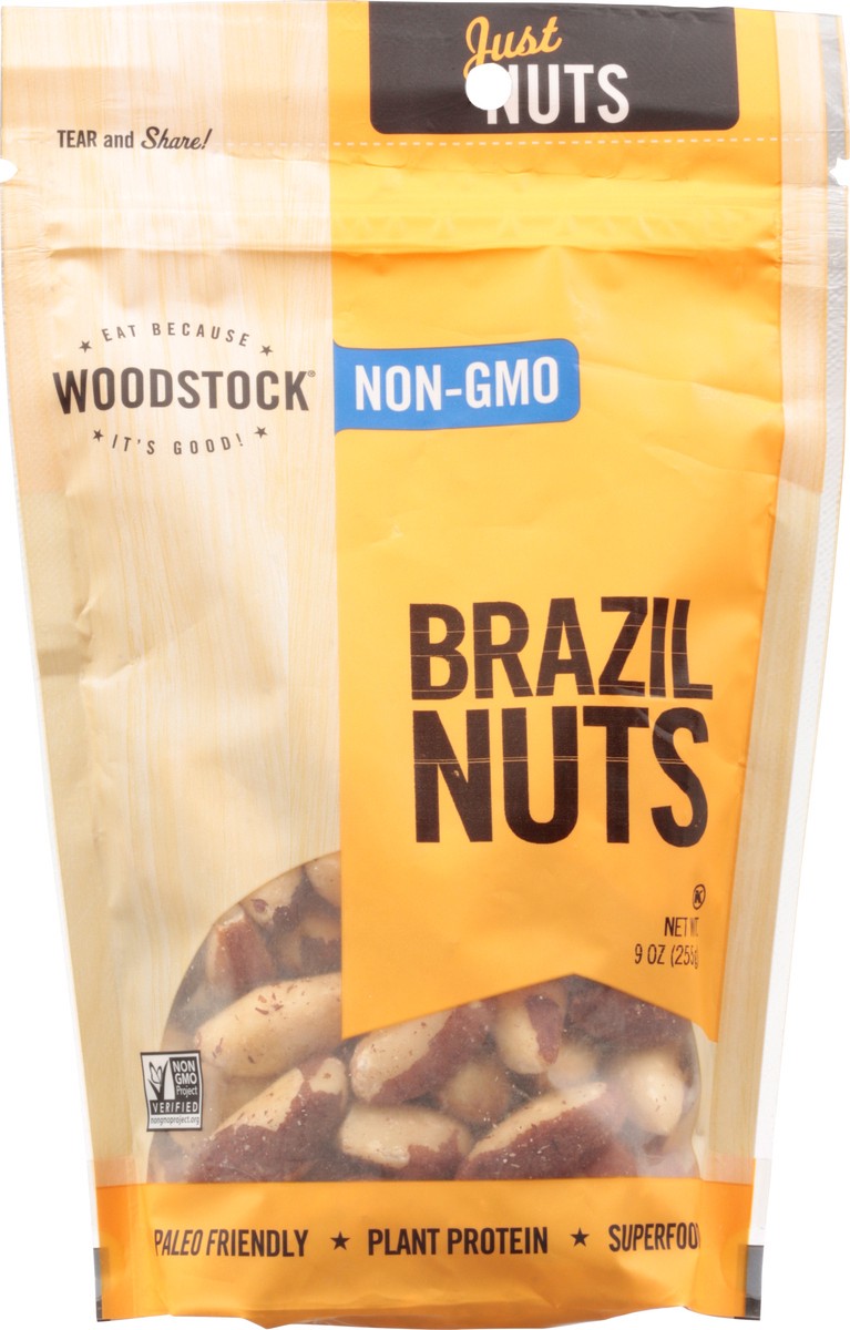 slide 12 of 13, Woodstock Brazil Nuts 9 oz, 9 oz