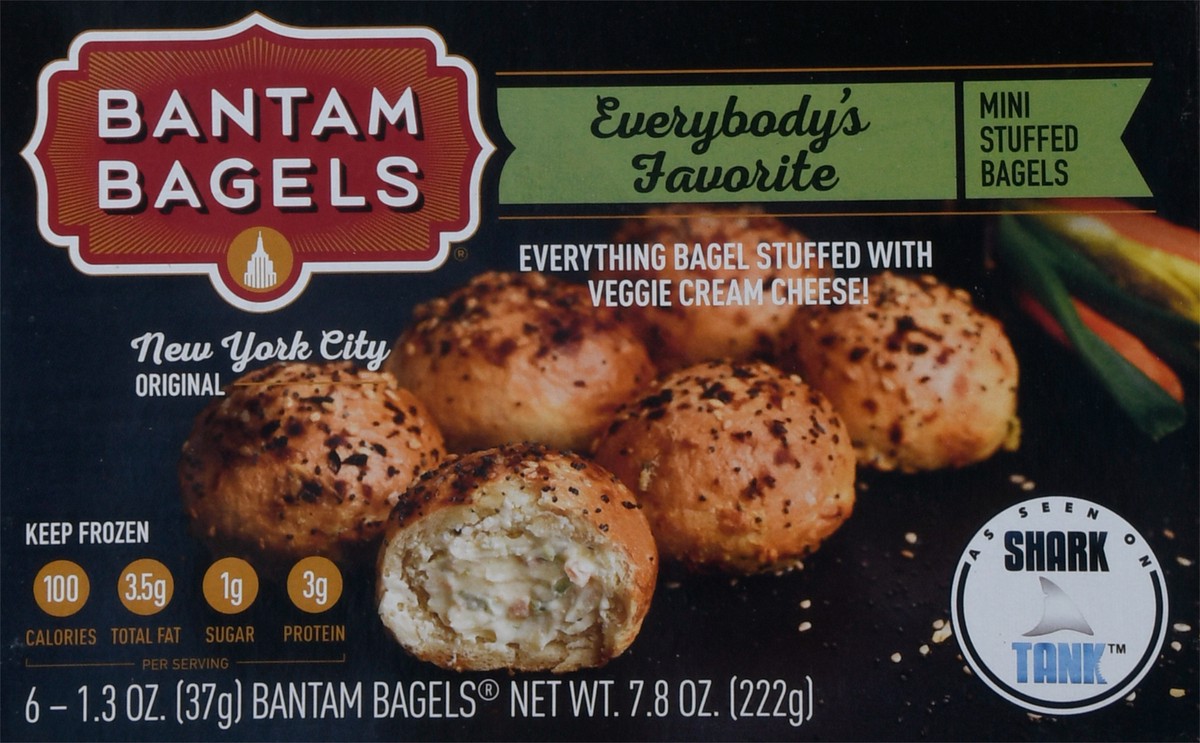 slide 1 of 14, Bantam Bagels Everything Mini Balls, 6 ct