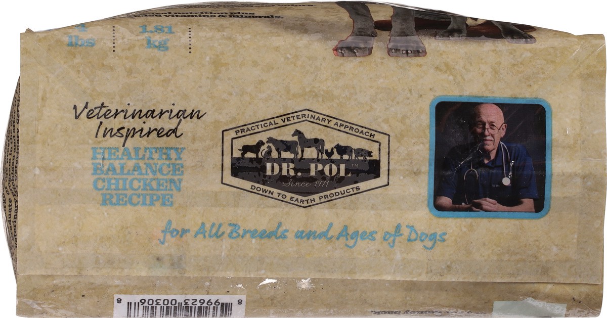 slide 5 of 9, Dr. Pol Healthy Balance Chicken Recipe Dog Food 4 lb, 4 lb