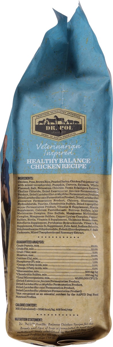 slide 2 of 9, Dr. Pol Healthy Balance Chicken Recipe Dog Food 4 lb, 4 lb