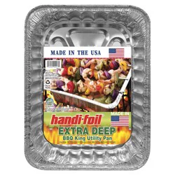 Handi-foil Extra Deep BBQ King Utility Pan 1 Each