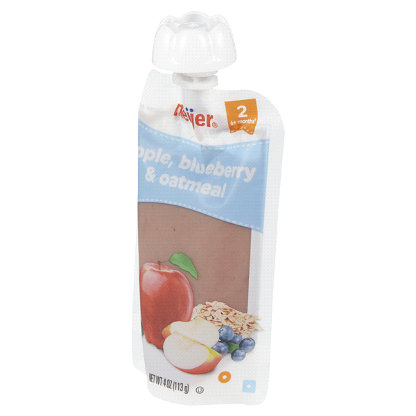 Meijer Apple Blueberry Oat Pouch 4 oz Shipt