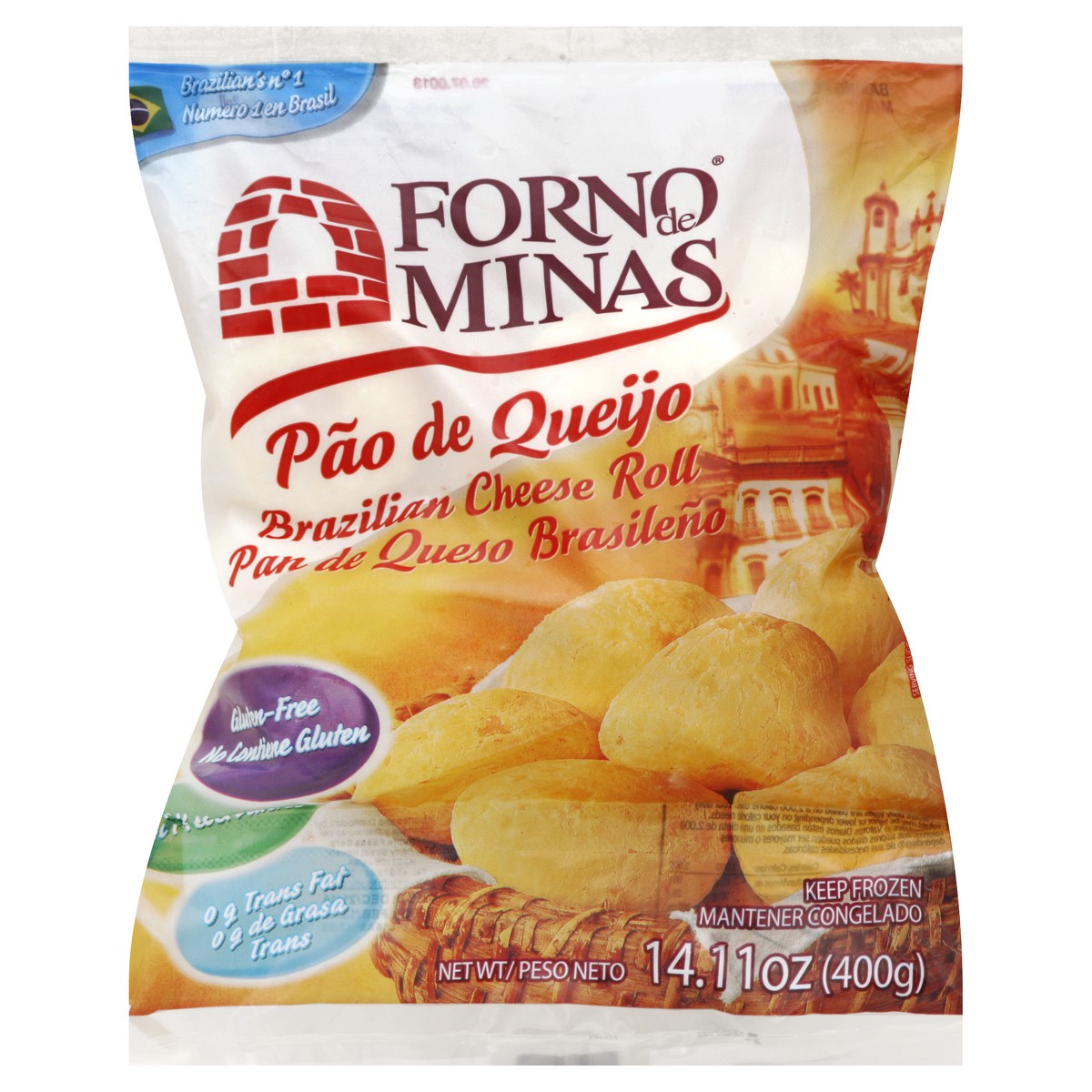 slide 5 of 6, Forno de Minas Traditional Cheese Bread, 14.11 oz