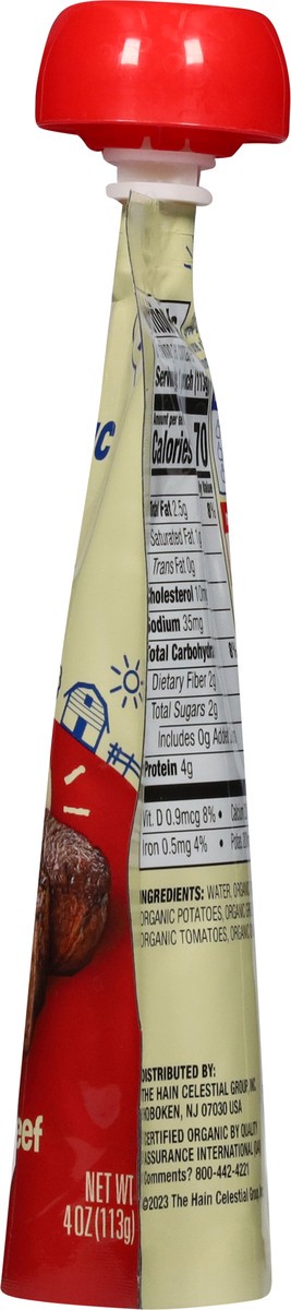 slide 4 of 11, Earth's Best Organic Organic Ages 9m+ Beef Medley Vegetable + Beef Puree 4 oz, 4 oz